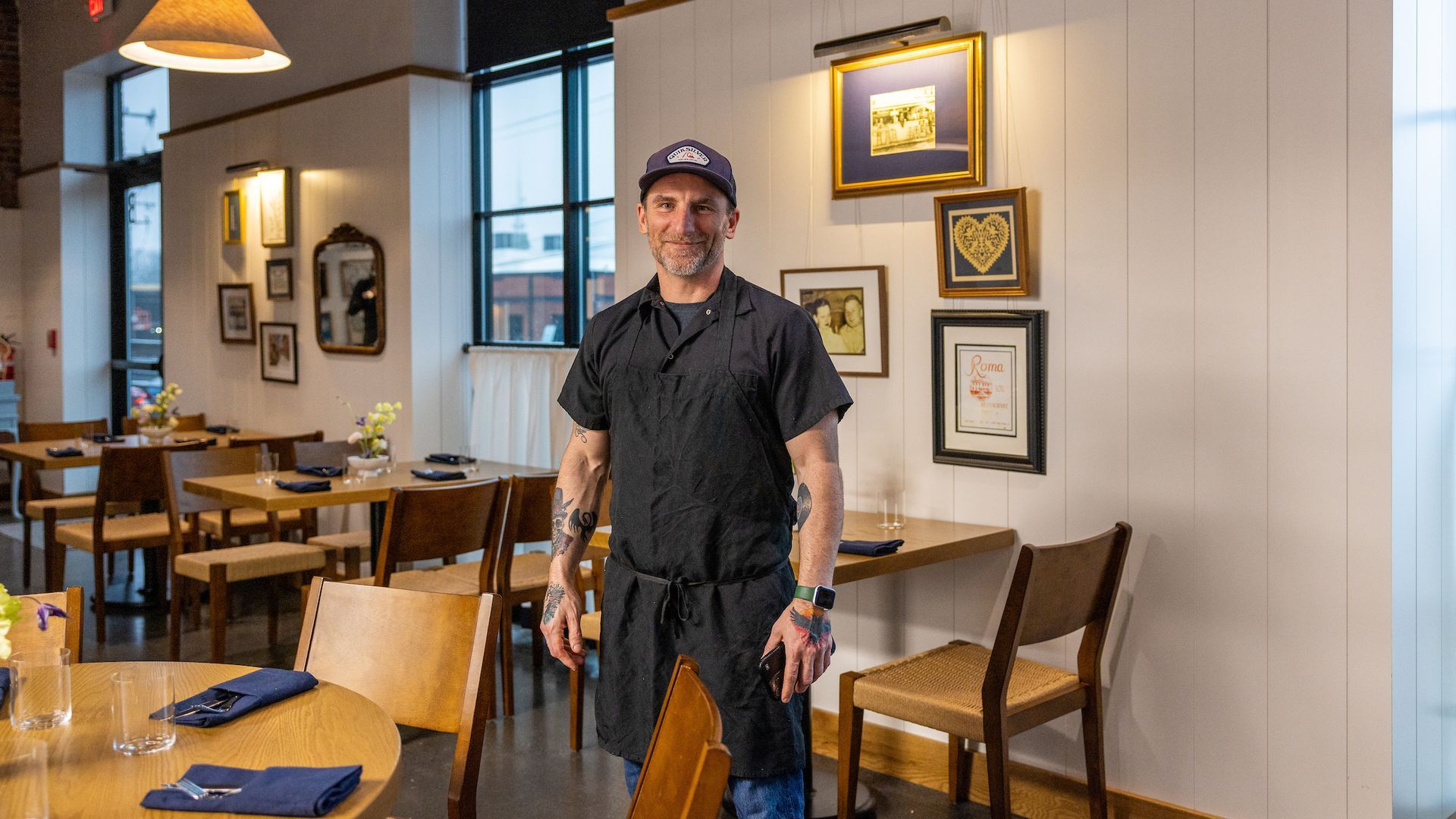 Chef-owner of Restaurant Constance and Your Farm Your Table Restaurant Group Sam Diminich. Photo: Peter Taylor