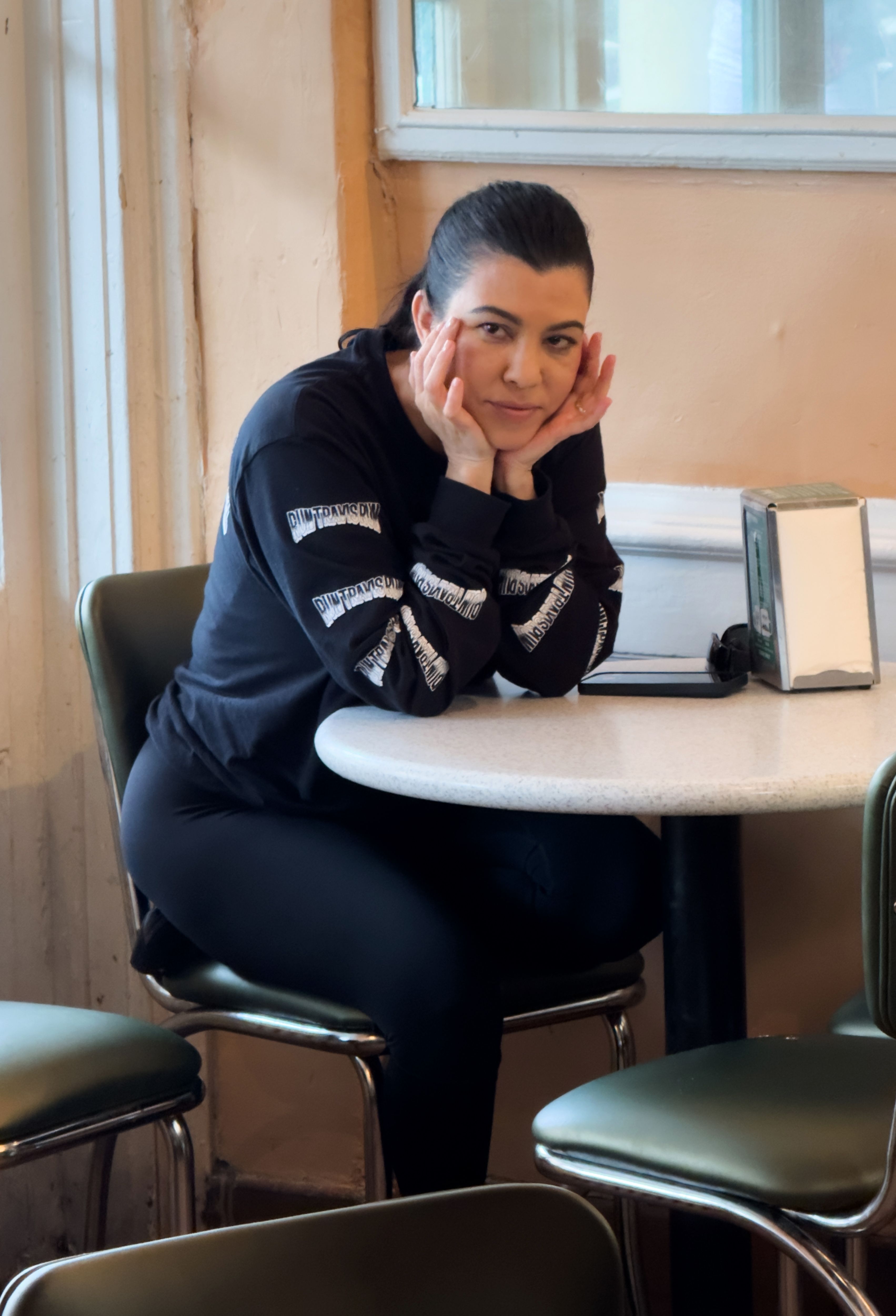 Photo shows Kourtney Kardashian.