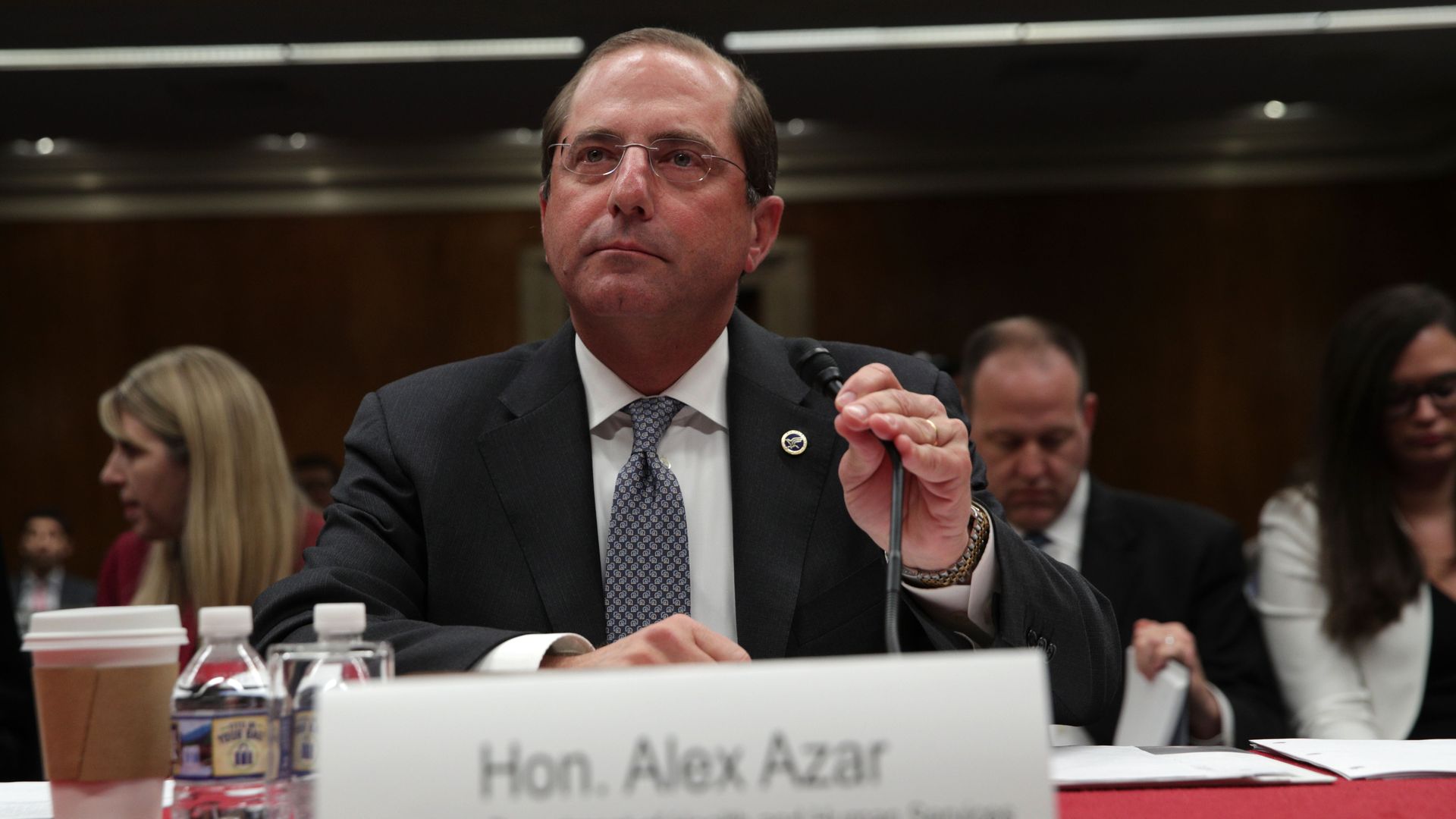 HHS Sec Alex Azar