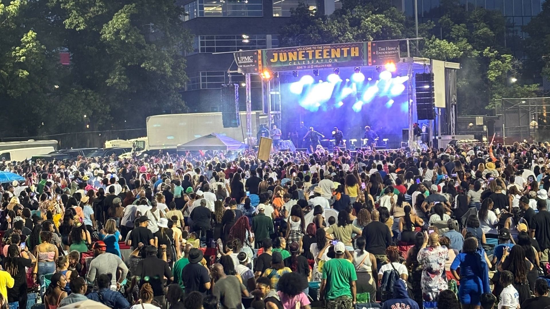 Thousands gather at the Juneteenth festival in Mellon Park in Pittsburgh in 2025