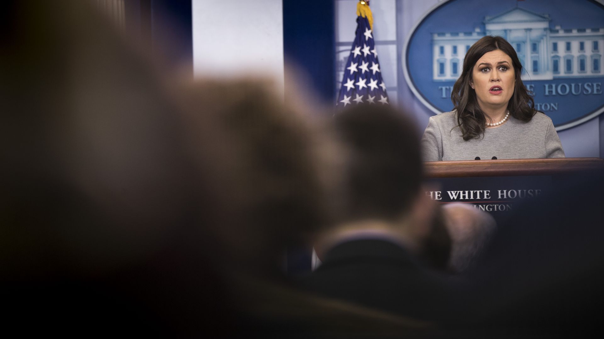 Sarah Sanders.
