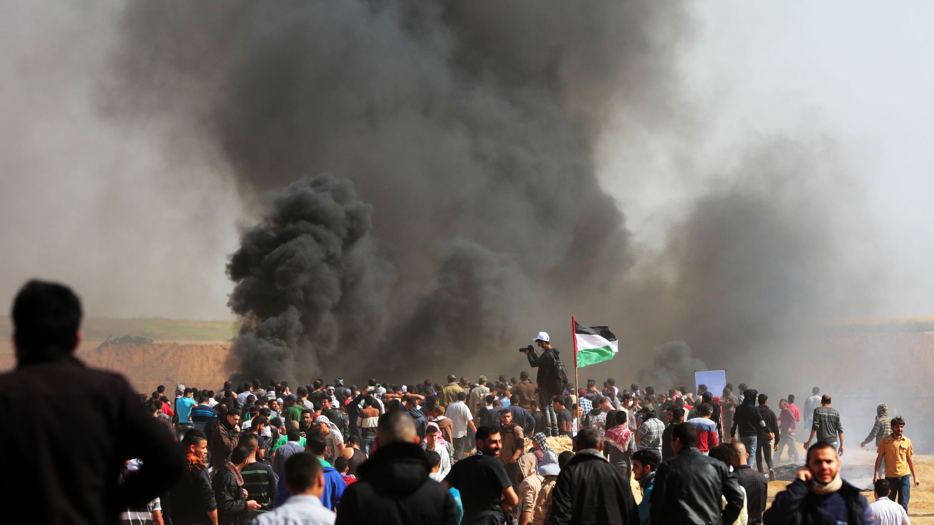 Palestinian protest