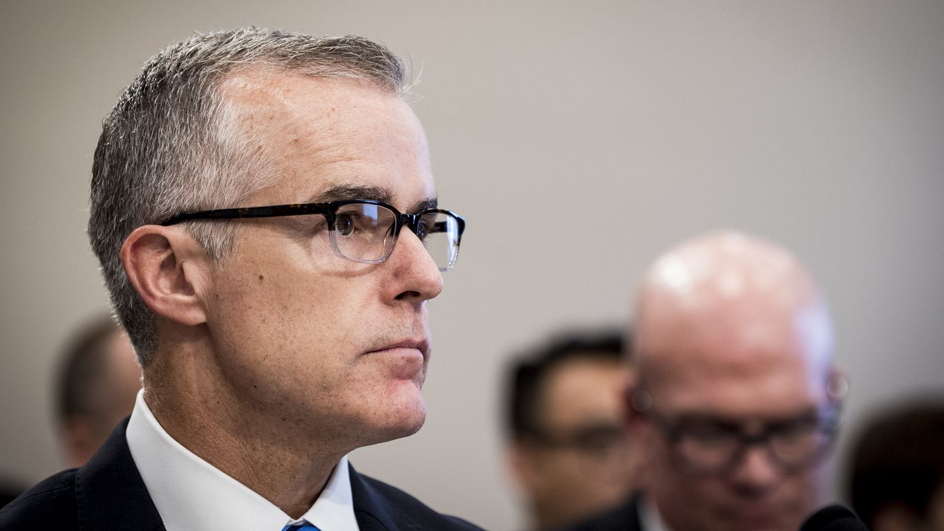 FBI Deputy Director Andrew McCabe is stepping down