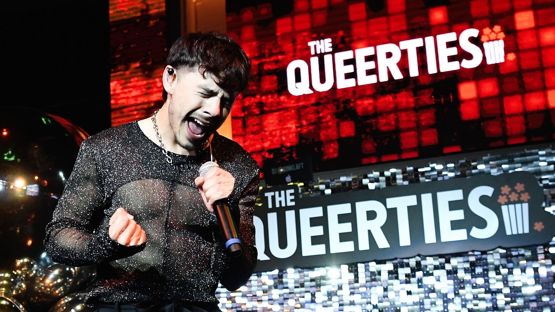 David Archuleta performs March 12 at The Queerties 2024  in Hollywood, Calif. Photo: Chelsea Guglielmino/Getty Images