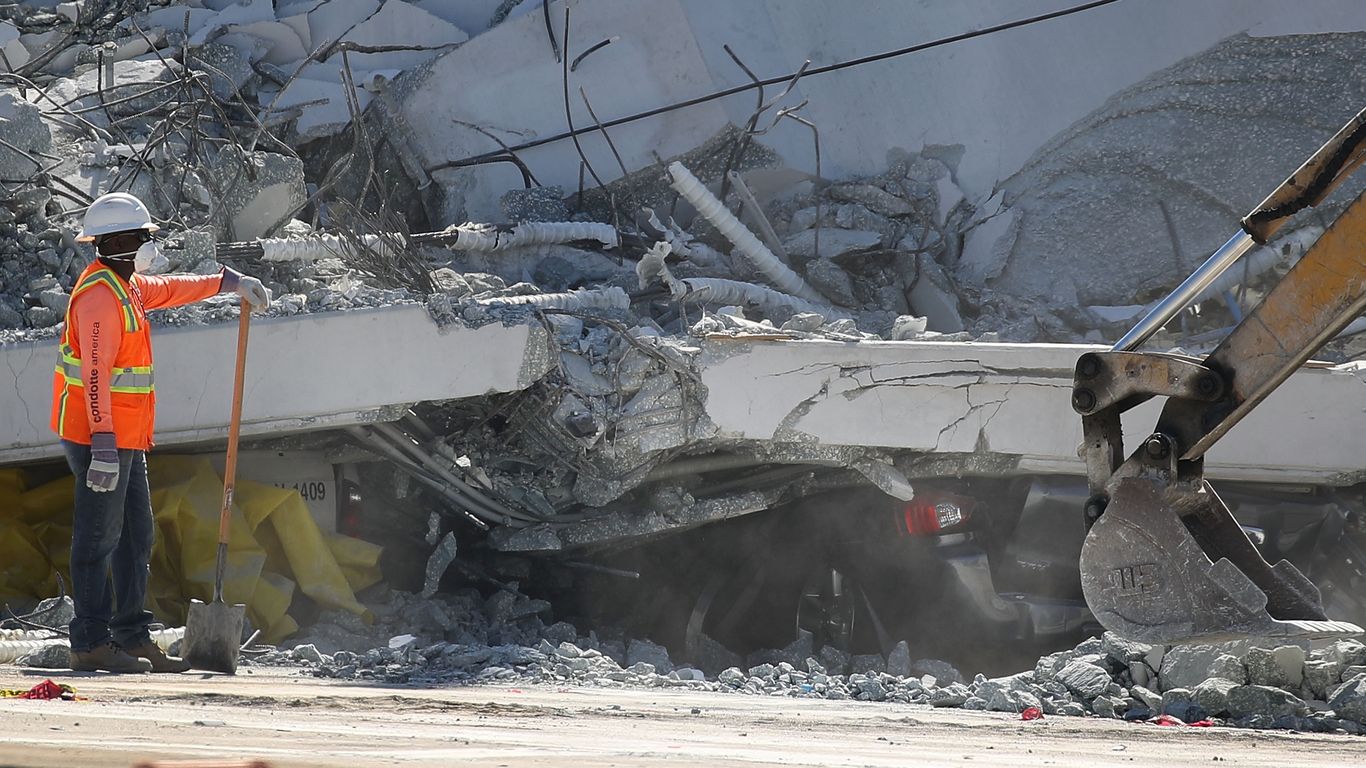 Engineer on collapsed Miami bridge warned of cracking days earlier