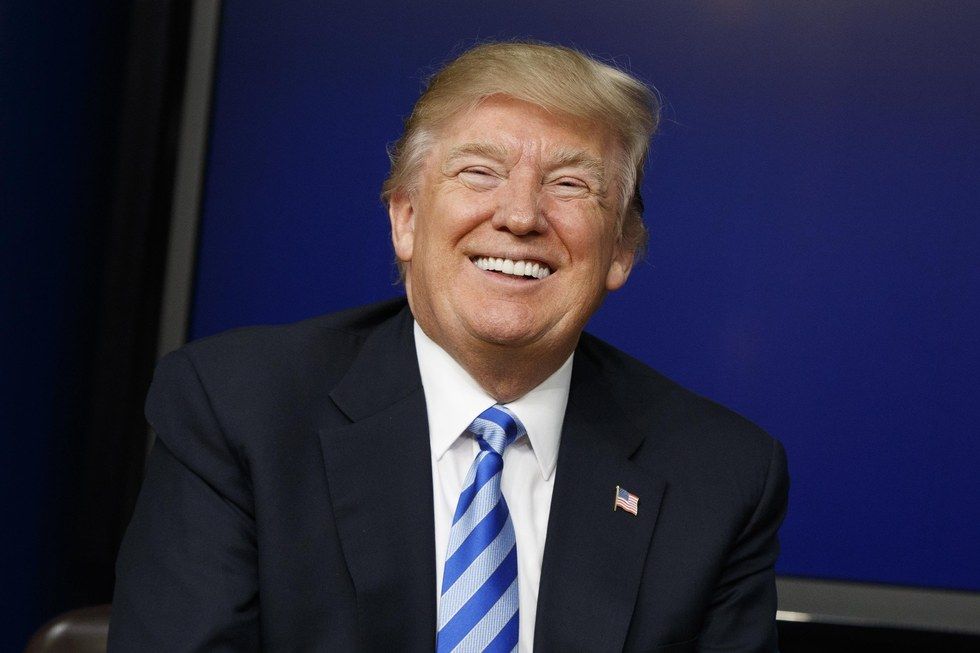 Trump Returns To His Happy Place Rasmussen Axios