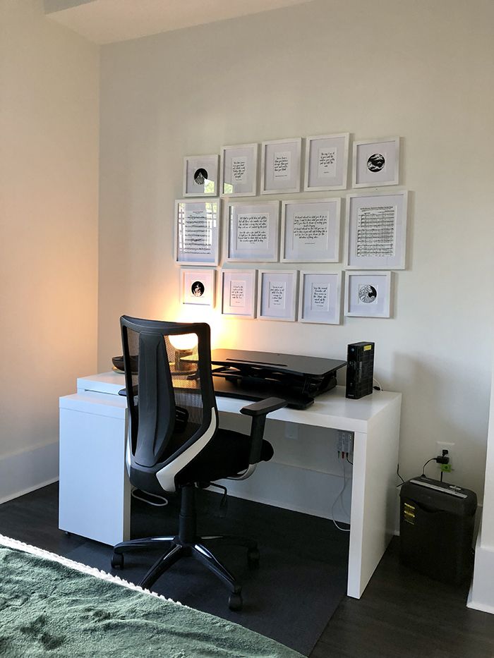 The Church on Parkwood apartments office nook