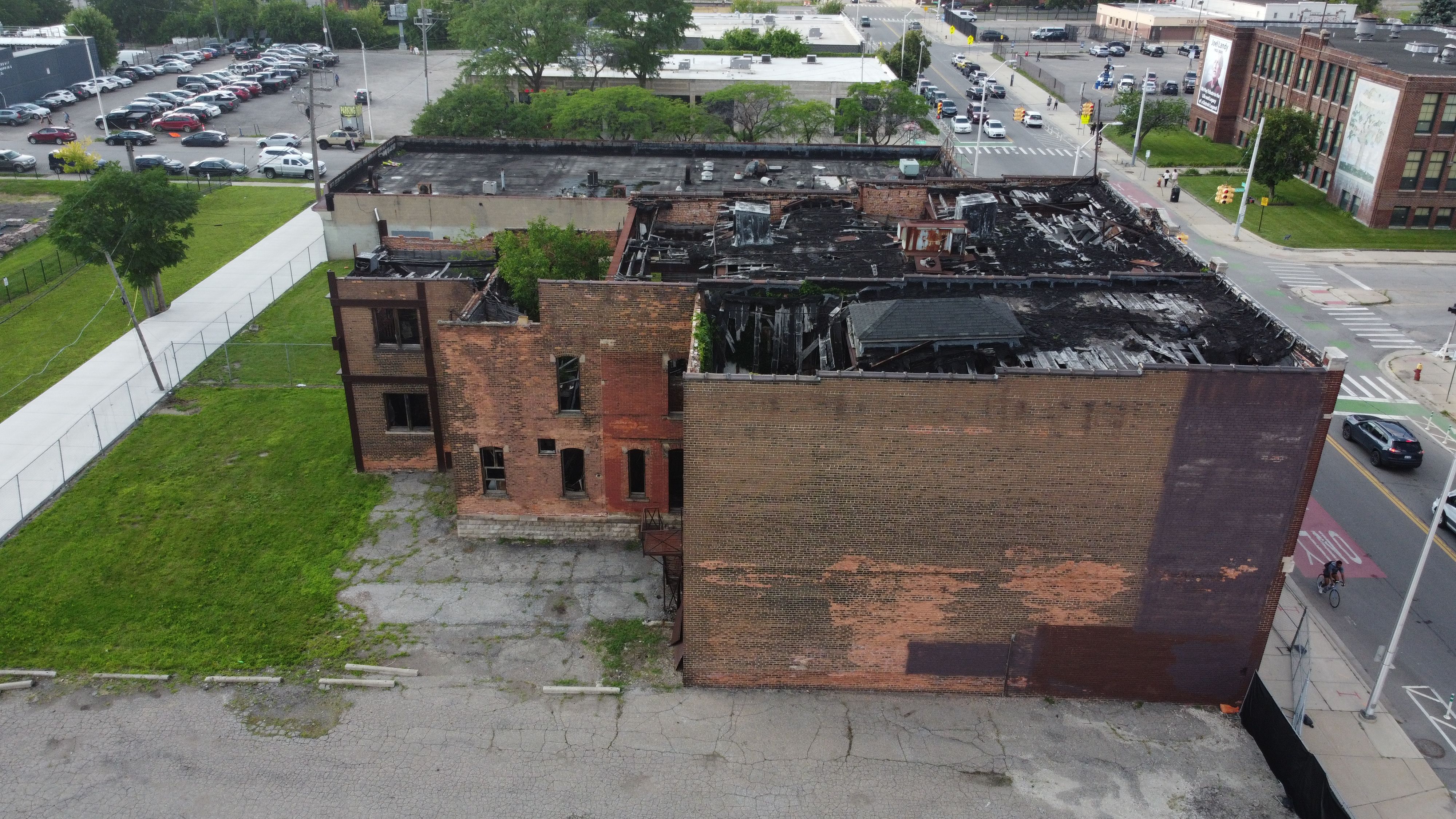 The building sits between the old Chung's restaurant near The Peterboro and Detroit Shipping Co.