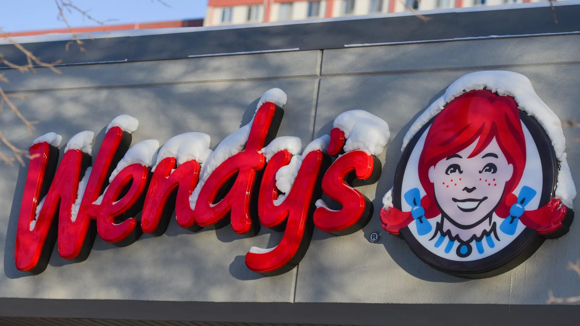 photo of Wendy's sign