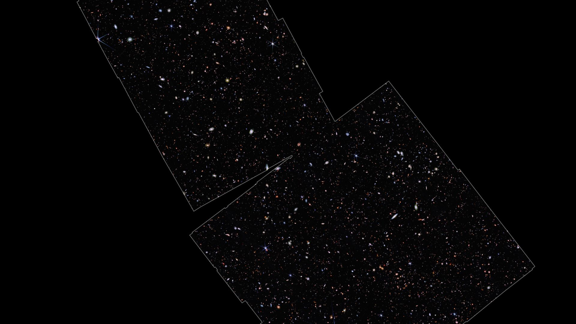 A survey of galaxies in various colors