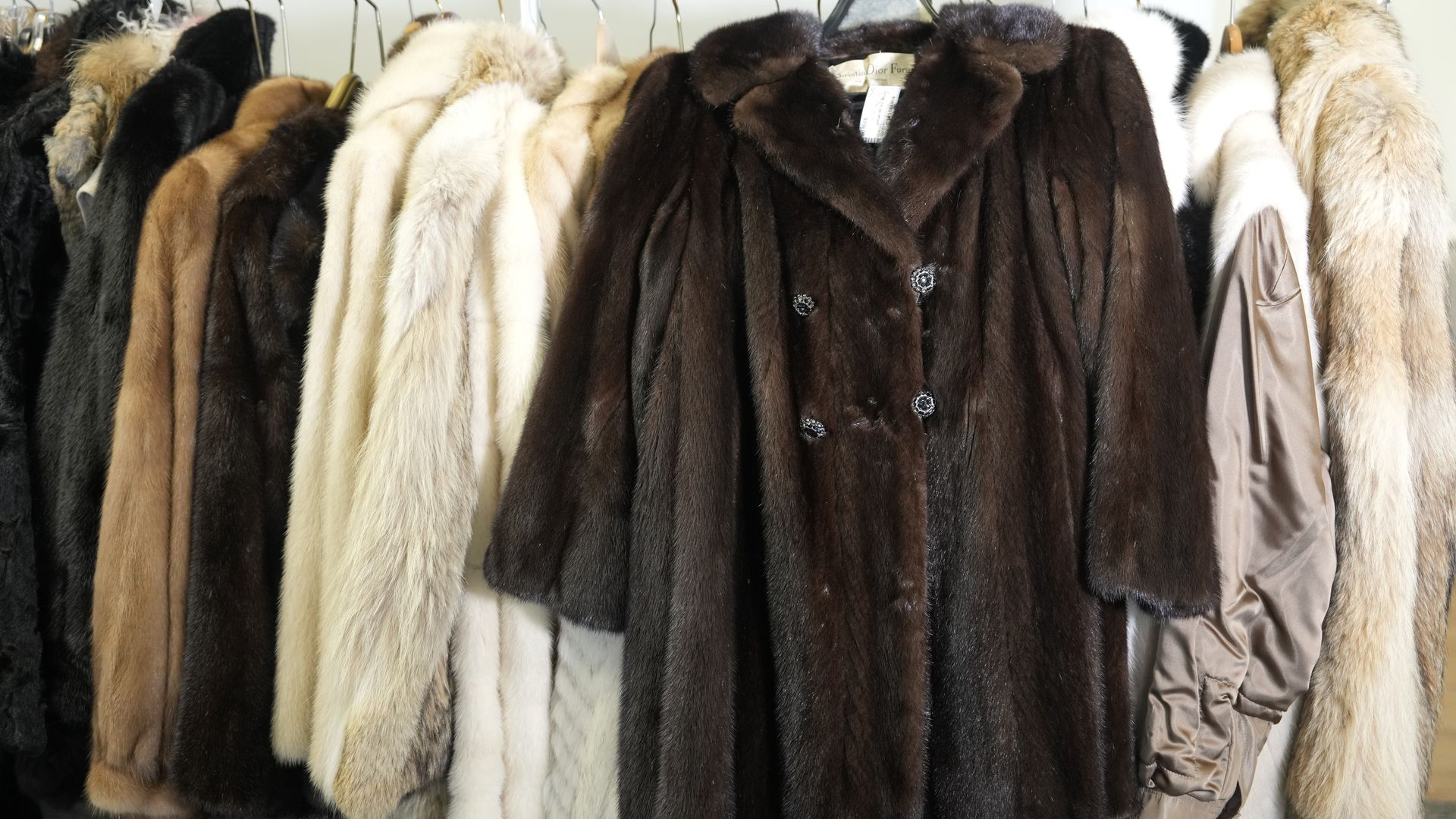 Fur vintage coats