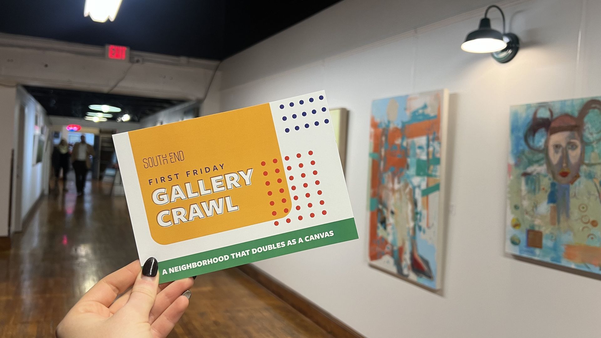"Gallery Crawl" card