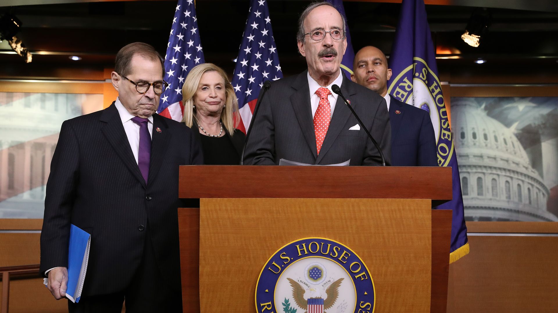 eliot engel at the podium