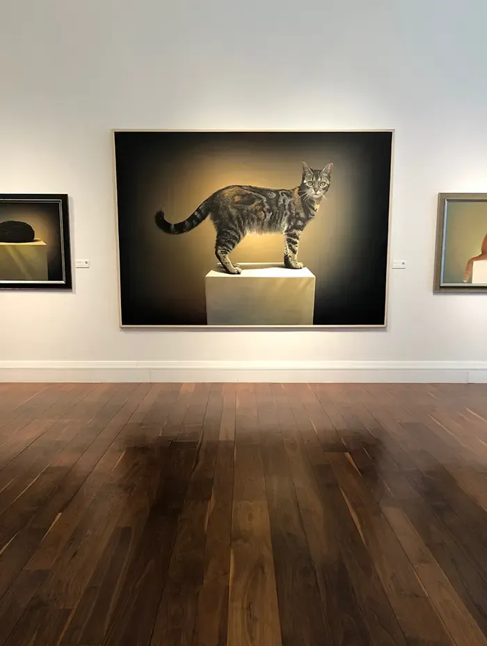 SONIA AND ISAAC LUSKI GALLERY at FFTC. Photo: Michael Graff/Axios