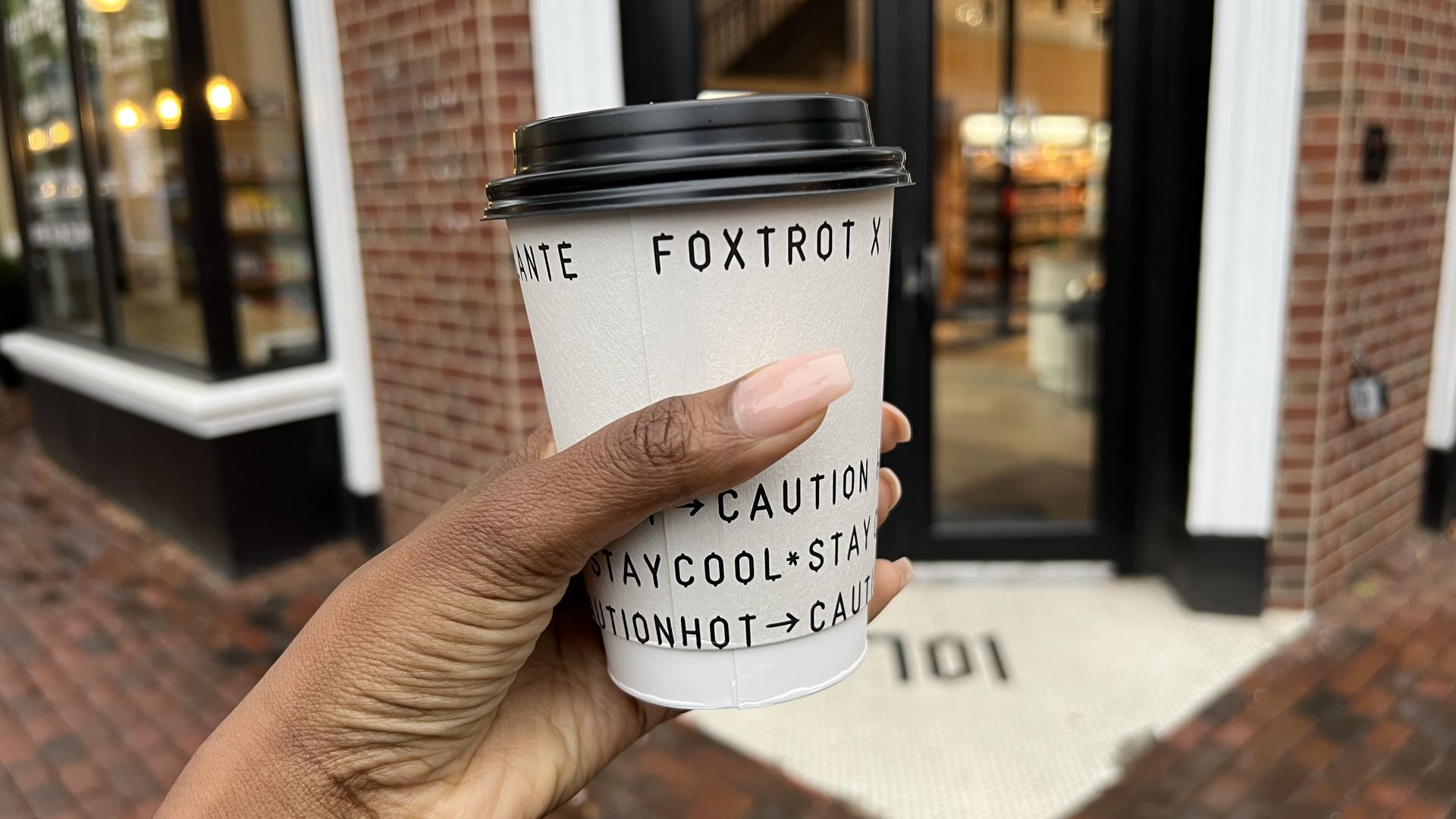 Spirit Tea Toddy drink from Foxtrot. 