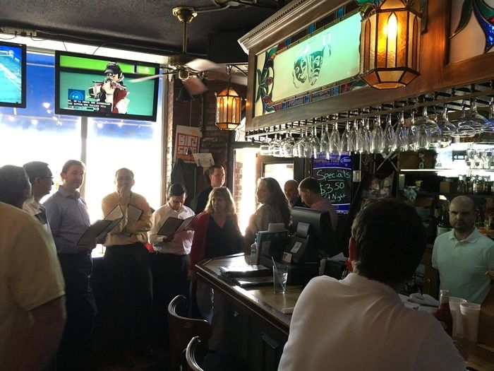 line for thursday chicken french quarter