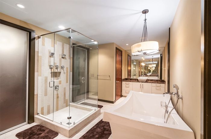 The Trust spa-like bathroom