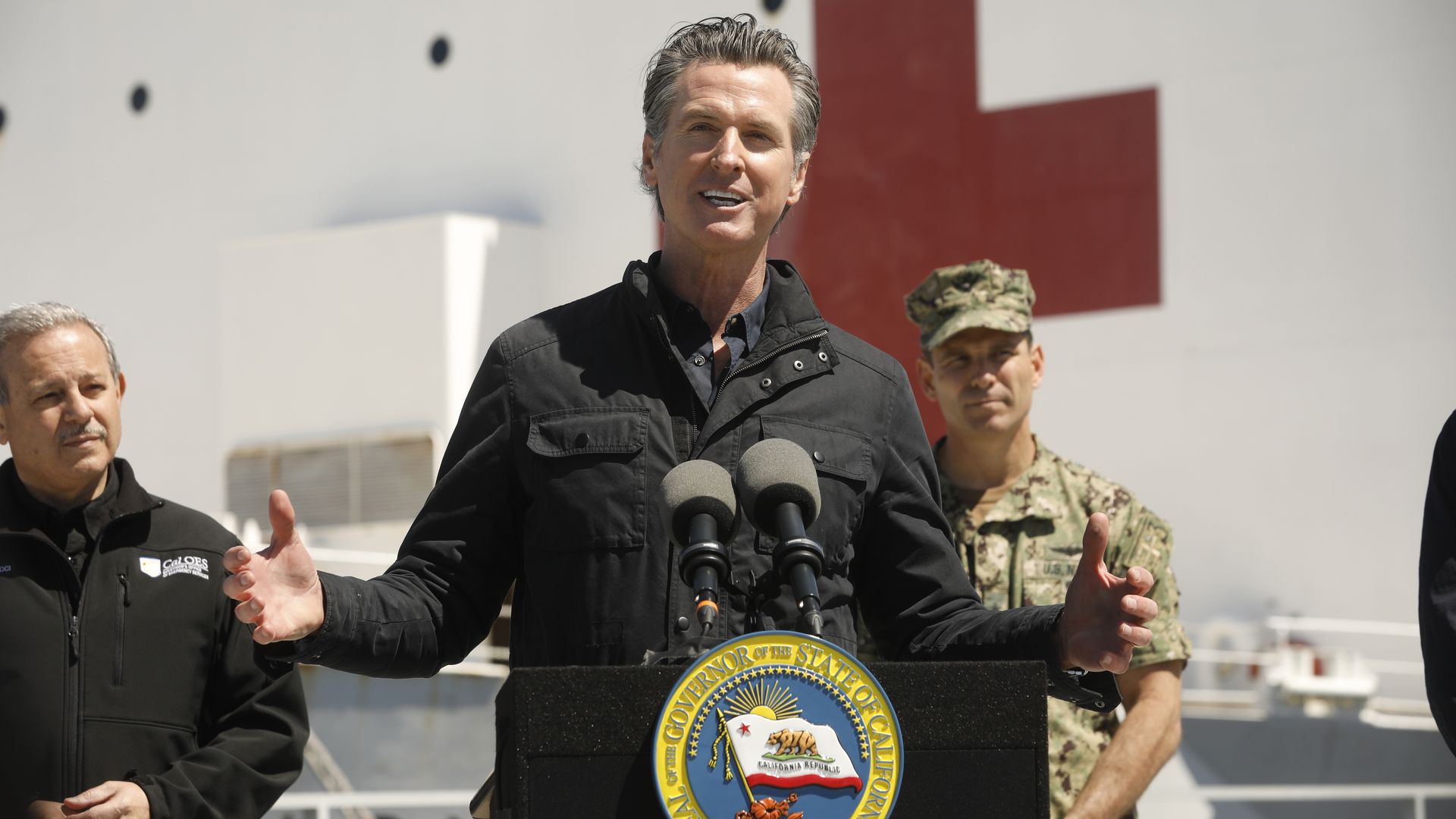 California Gov. Gavin Newsom.