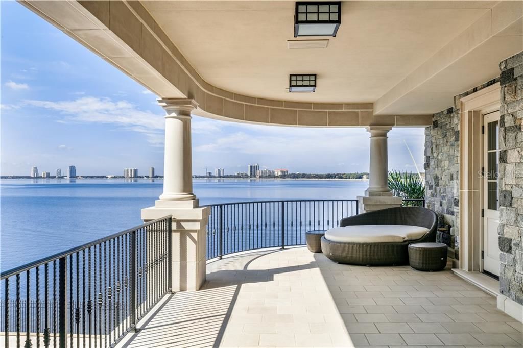 A view from the balcony at 58 Bahama Circle.