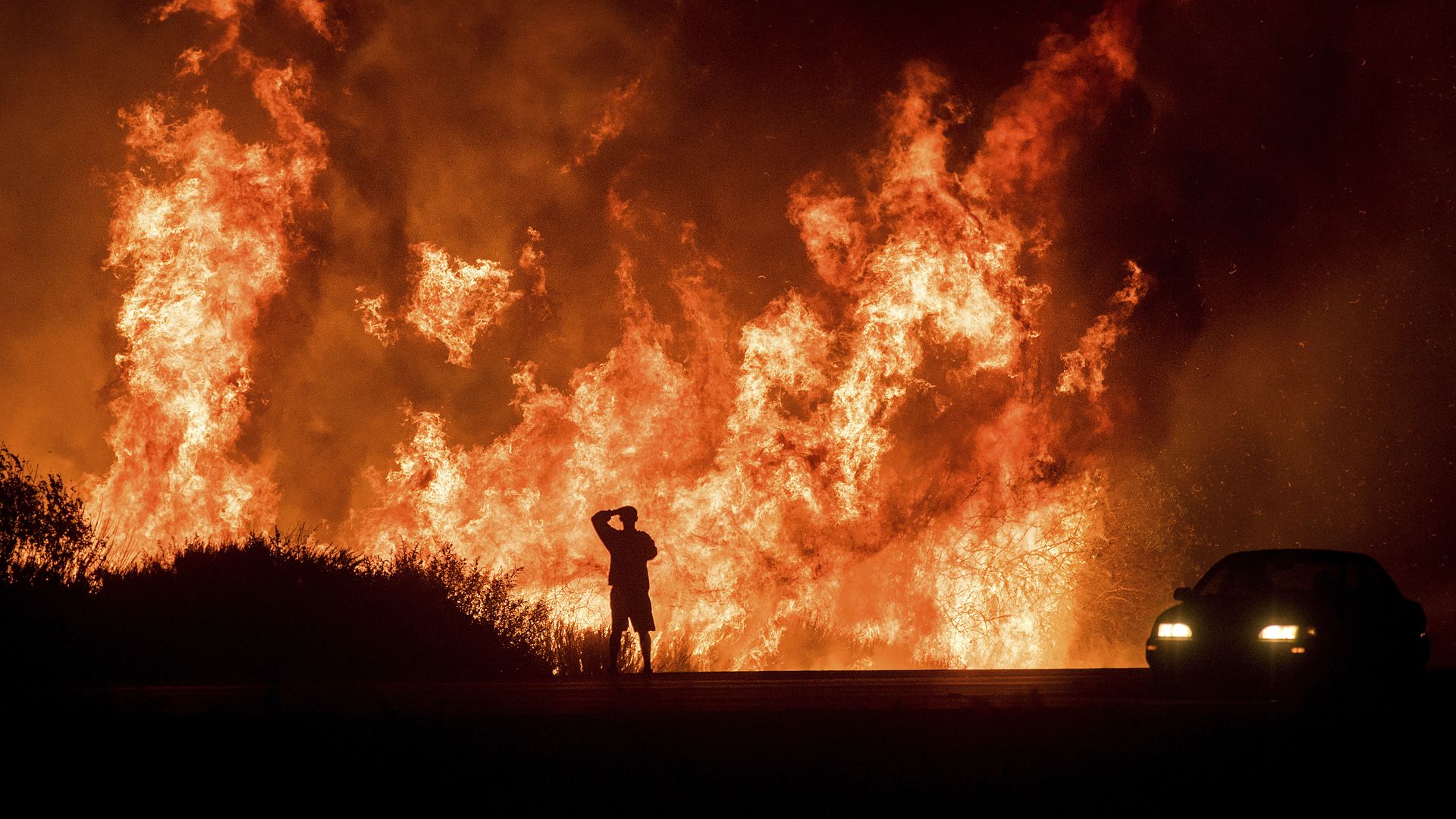 The Thomas Fire in Ventura County