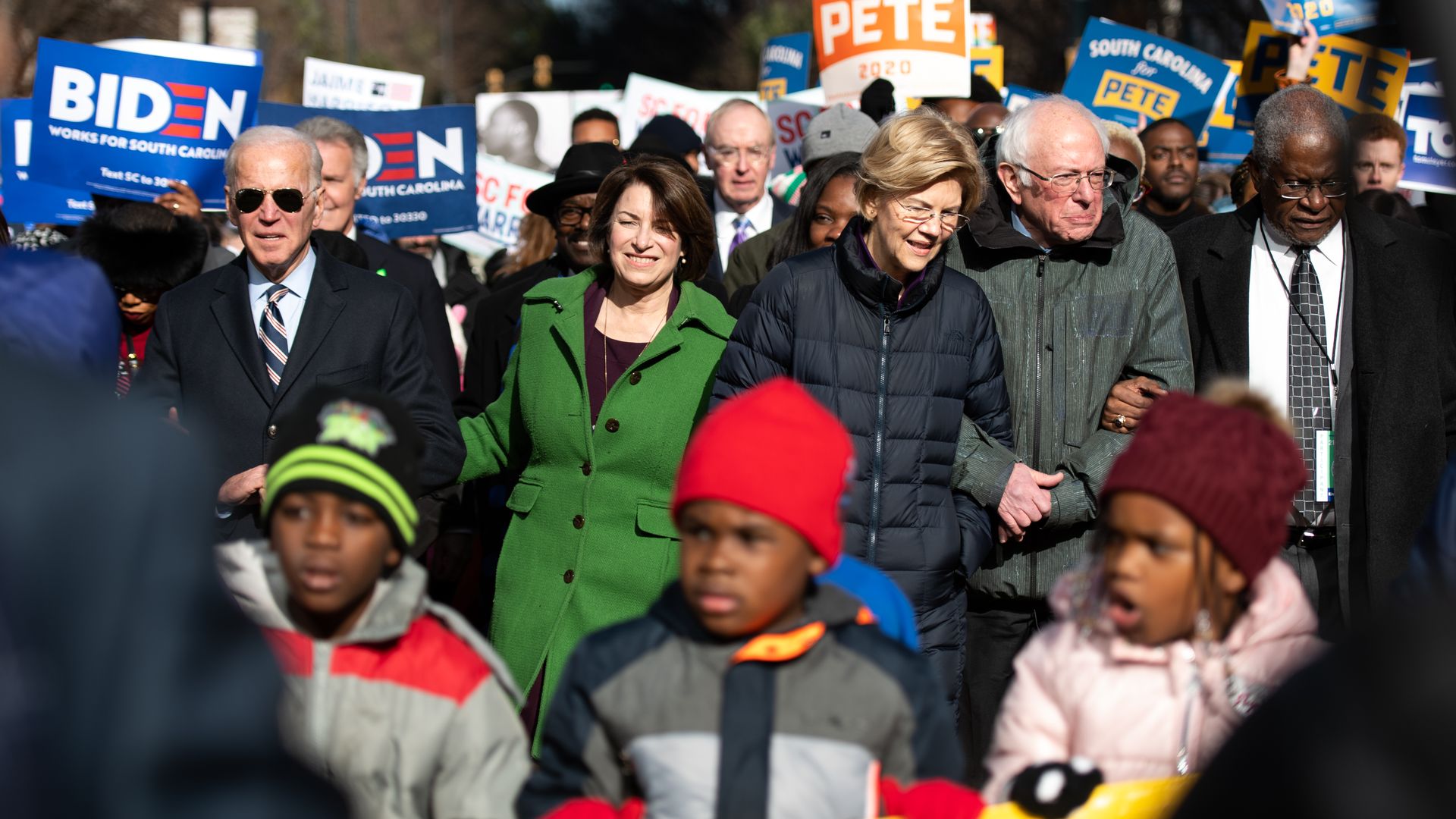 2020 Democratic candidates in Columbia, South Carolina