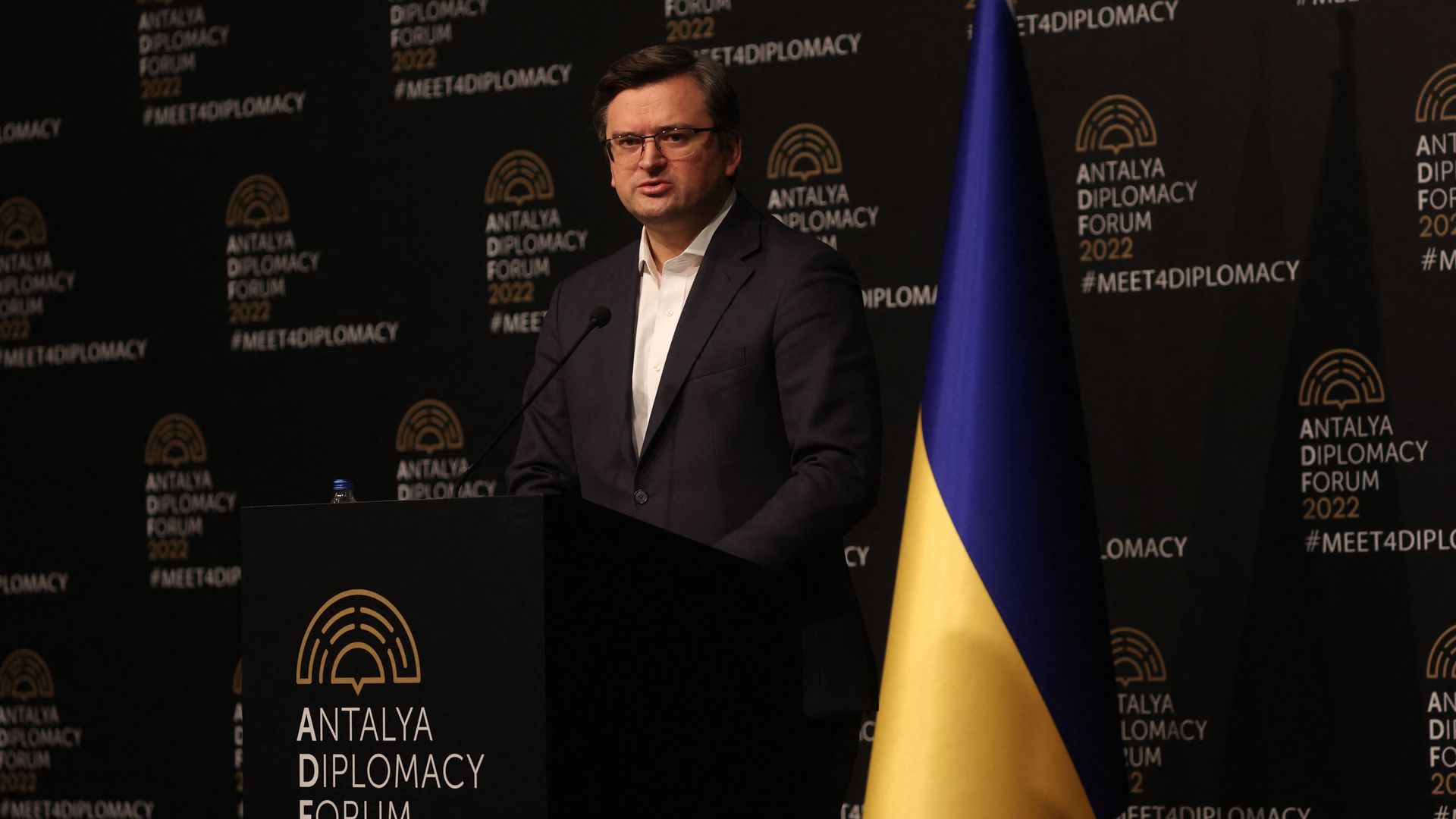 Ukraine's Foreign Minister Dmytro Kuleba 