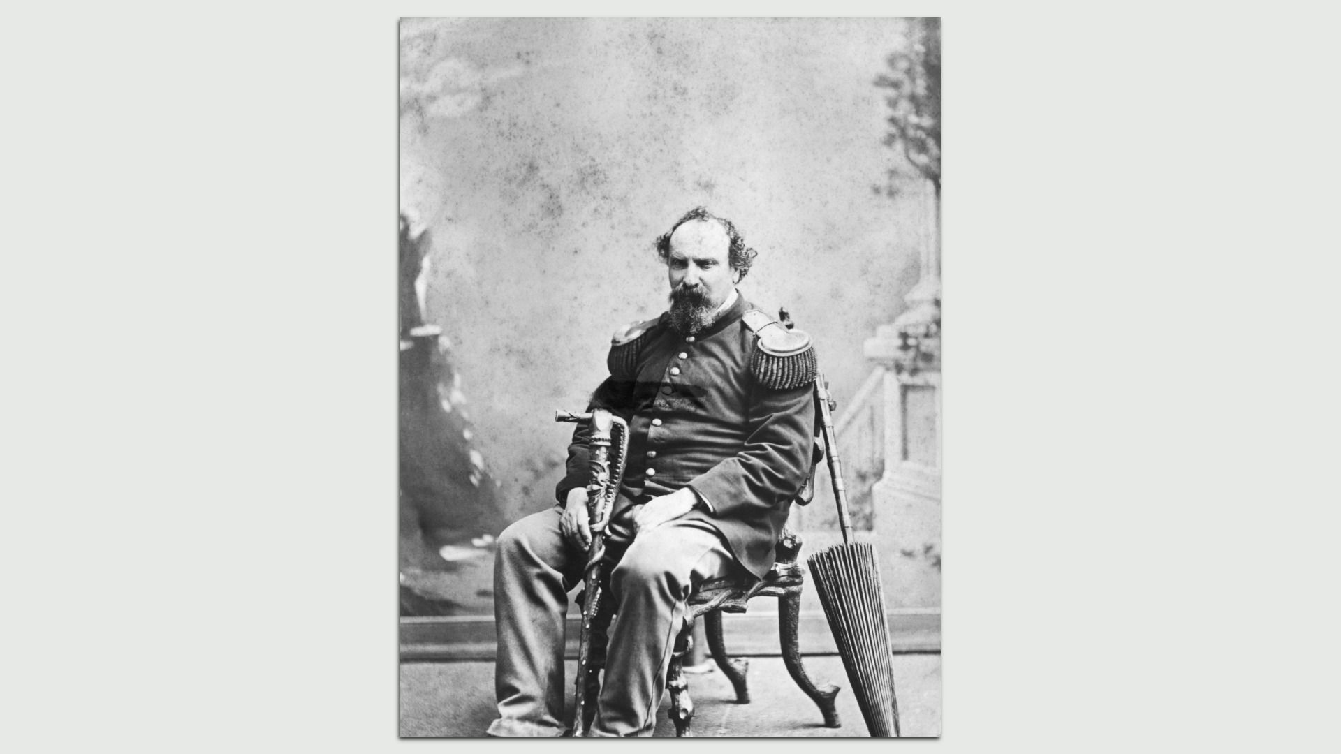 Undated photograph of Joshua A. Norton, known as the eccentric of San Francisco. Photo: Bettmann / Unknown Contributor