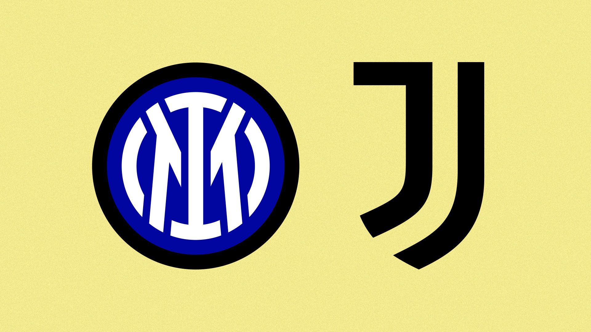 juventus vs inter milan logos
