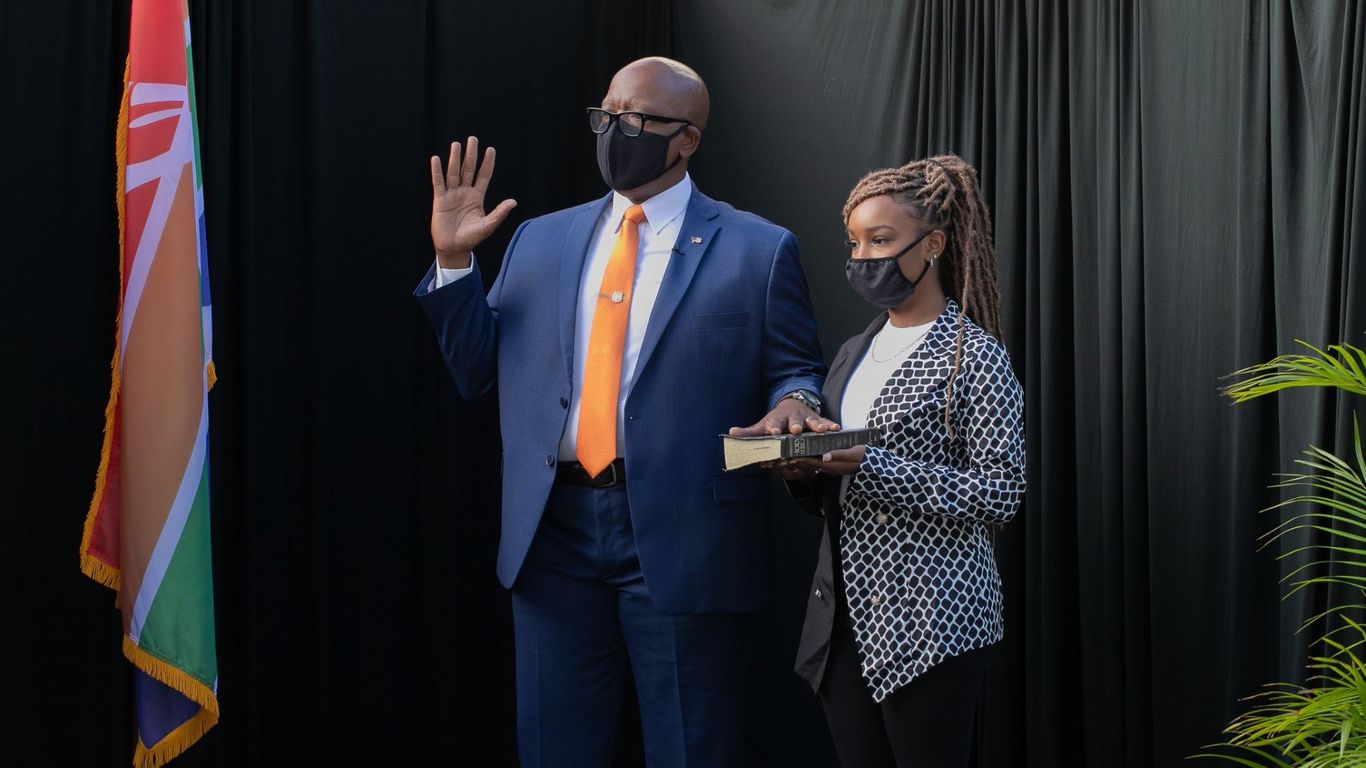 Ken Welch sworn in as St. Petersburg's first Black mayor - Vimarsana News