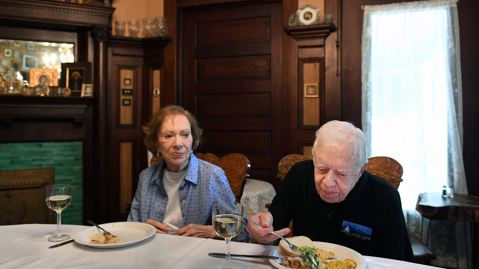 Jimmy and Rosalynn Carter in "different era" of lives, grandson says