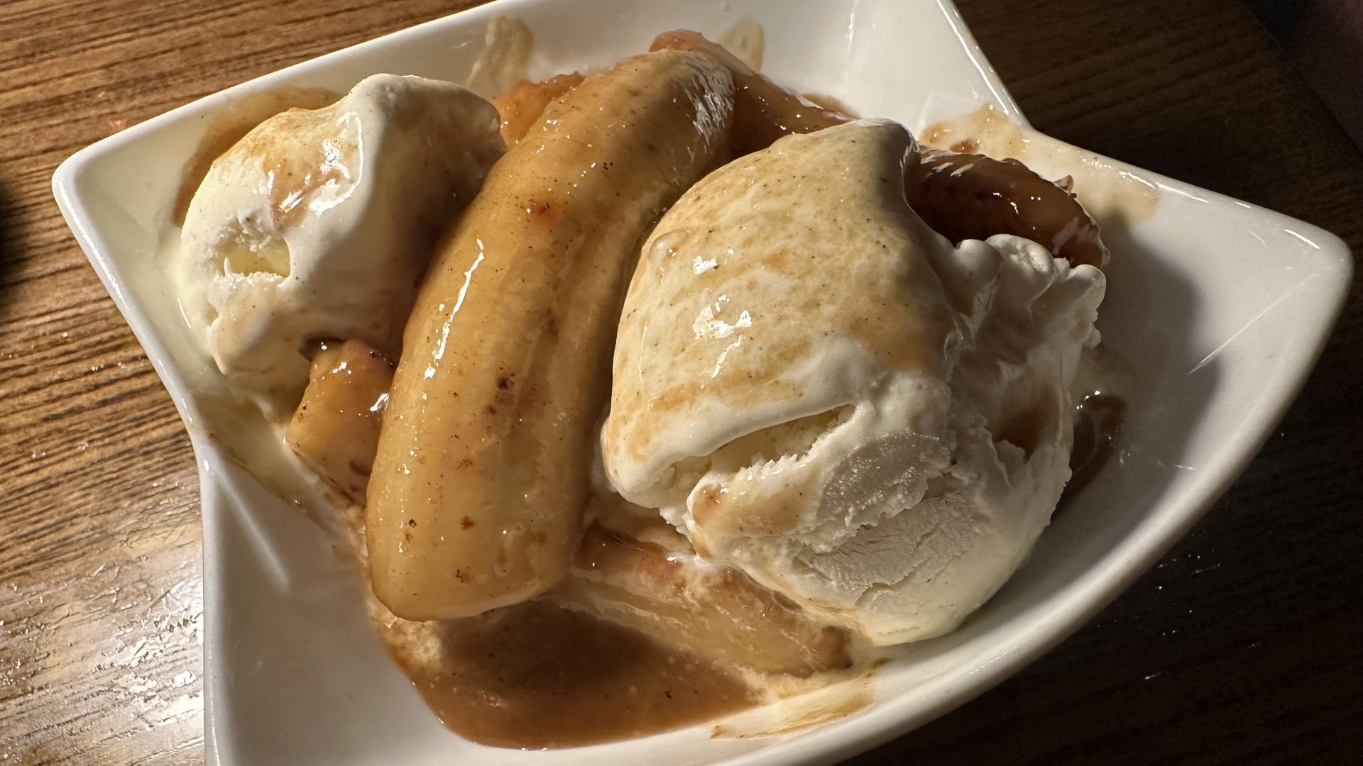 photo of bananas foster