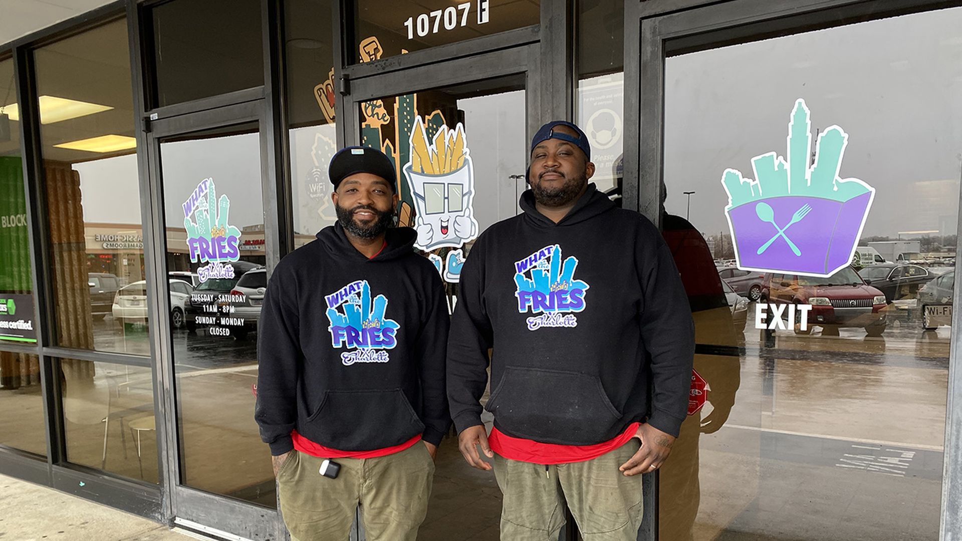 WTF restaurant, What the fries, loaded fries, burgers, Greg Williams, Jamie Barnes