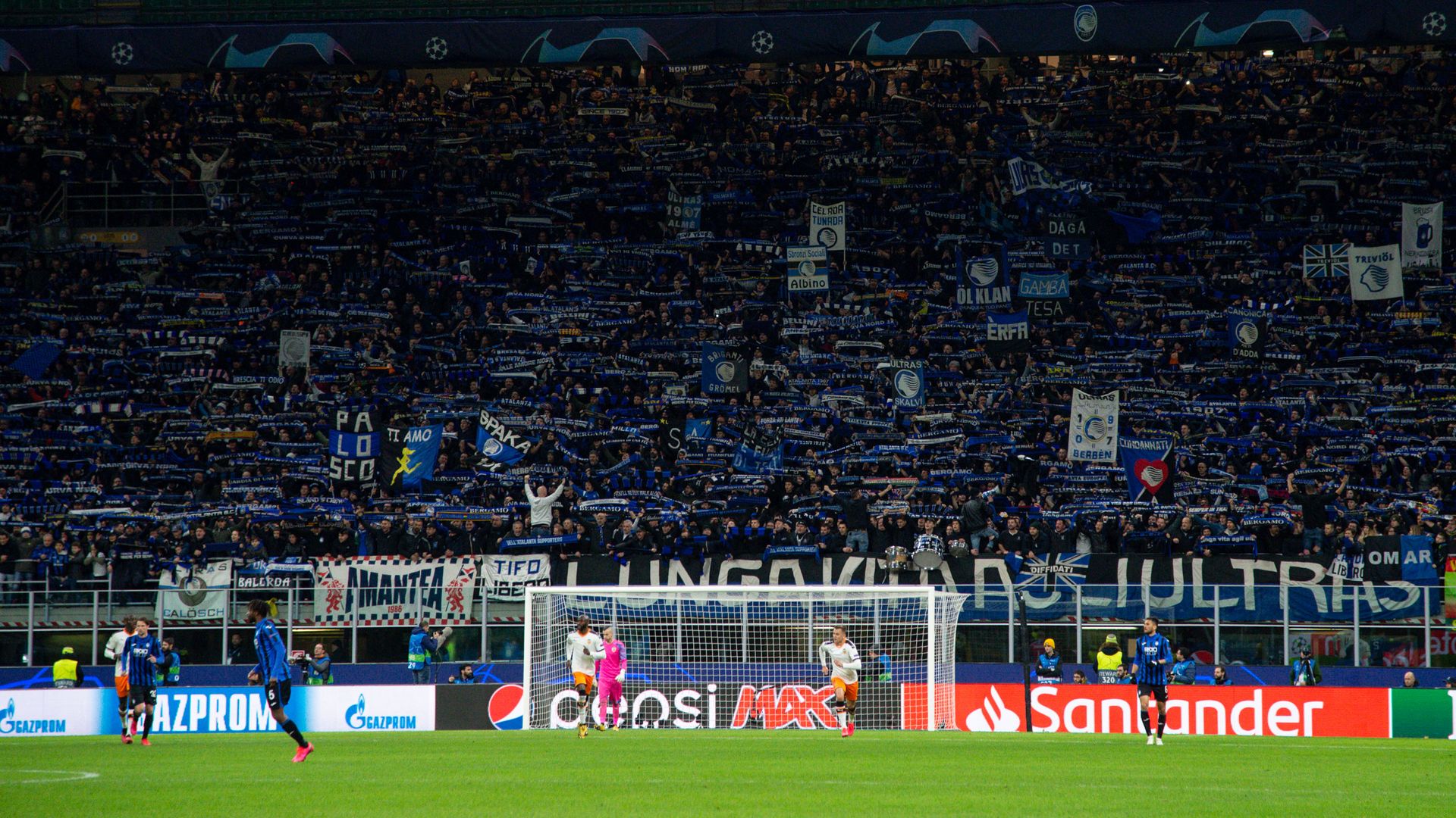 Atalanta fans