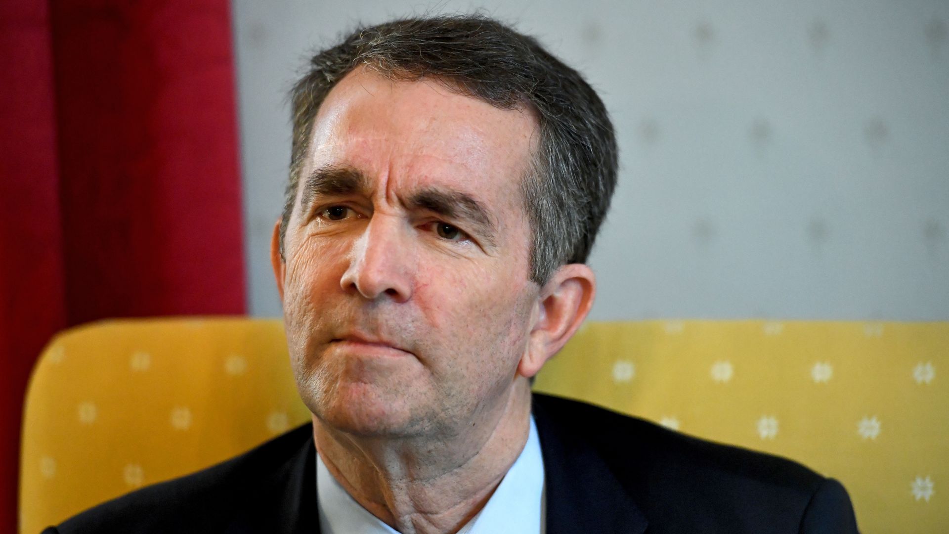 Virginia Gov. Ralph Northam talks about how he was raised during an interview in the Governor's Mansion February 09, 2019 in Richmond, VA.