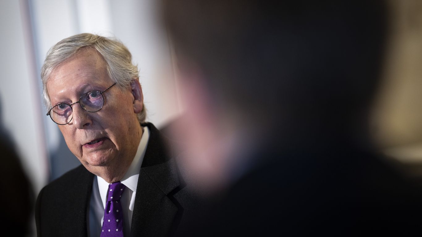 McConnell Supports Charges Against Trump in Biography