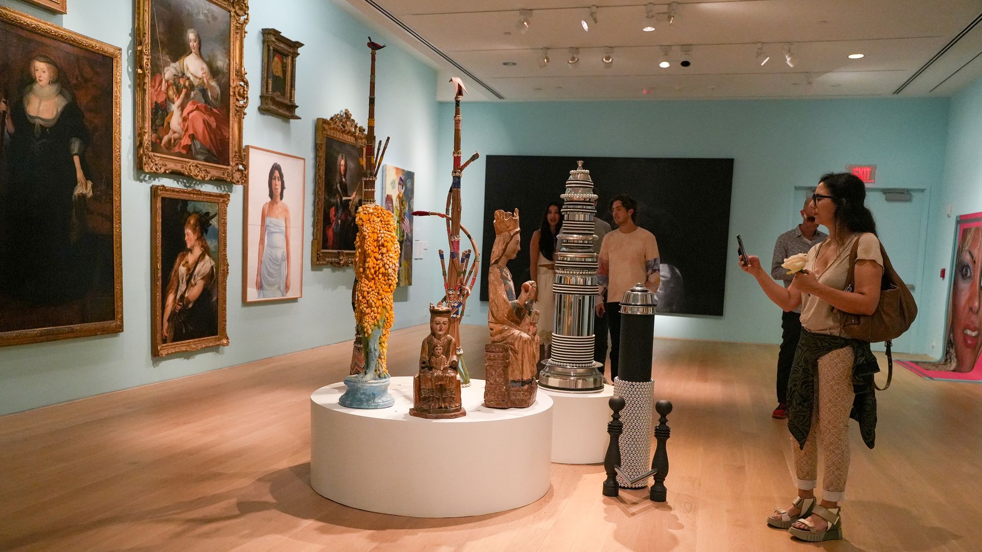 MIAMI BEACH, FLORIDA - NOVEMBER 30: Atmosphere at The Bass Art Week 2022 Celebration & Exhibition Openings at Bass Museum 