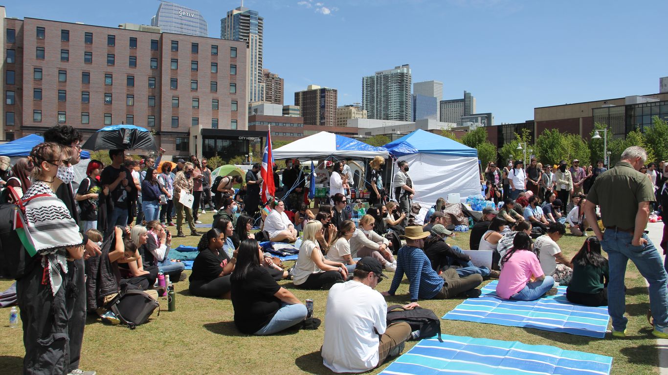 Student Activists At Auraria Campus Set Demands As Gaza Protests 