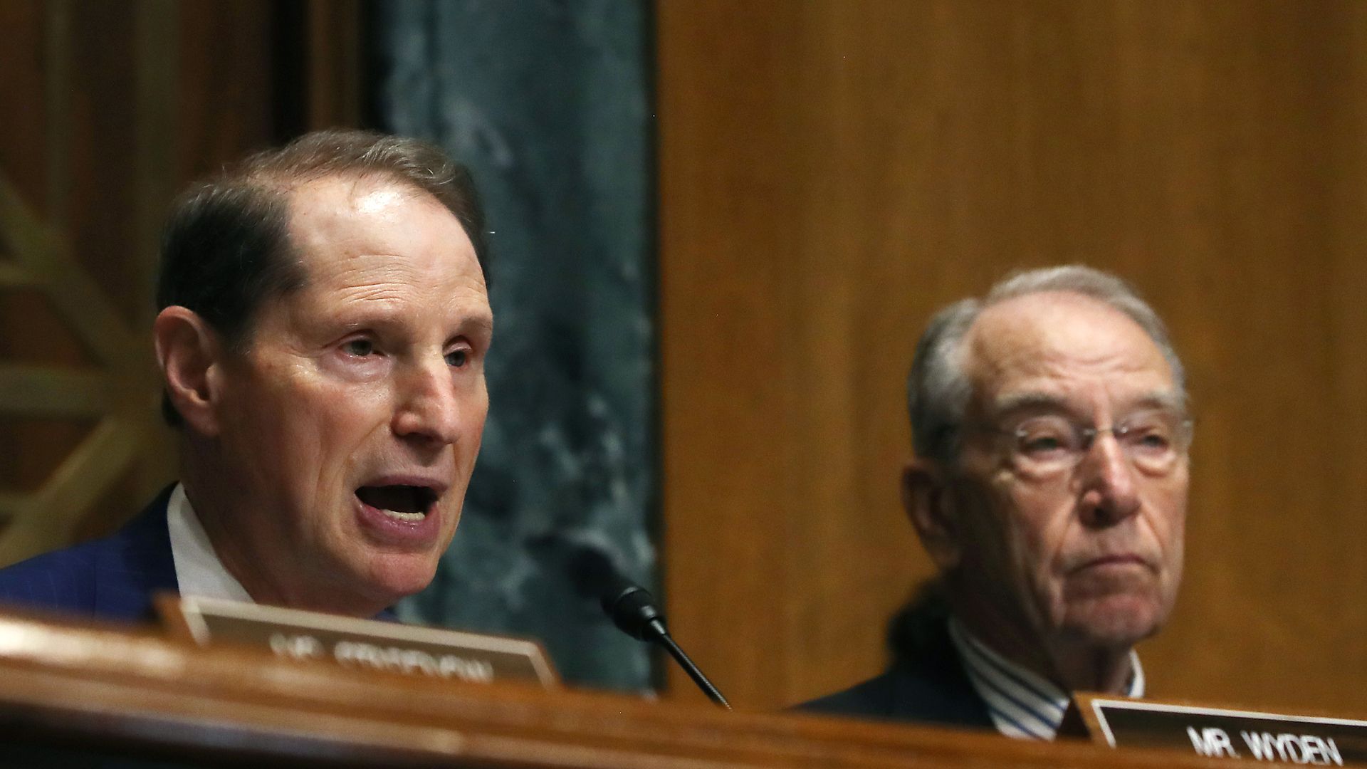 Sens. Ron Wyden and Chuck Grassley