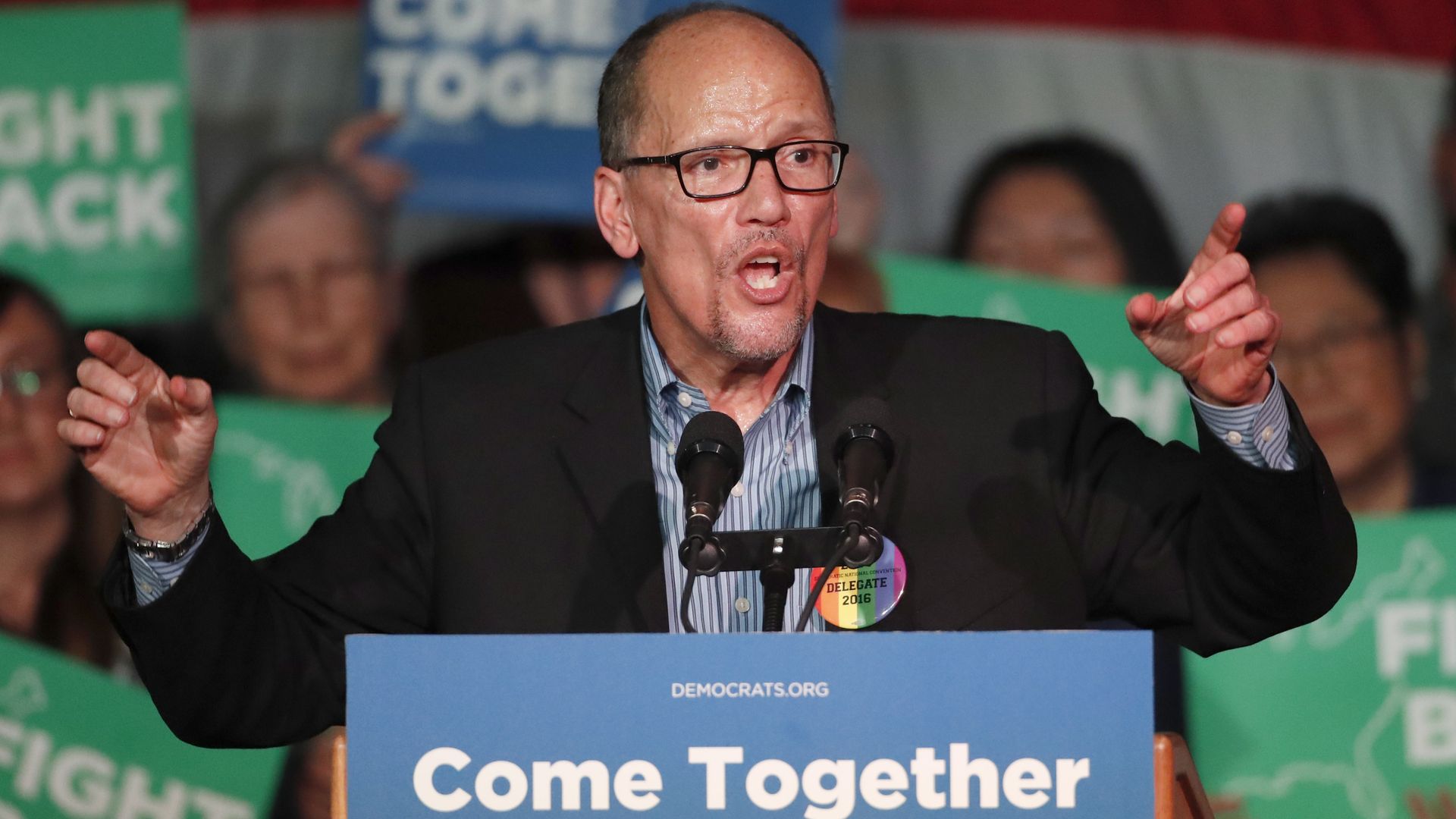 Democratic party chairman Tom Perez