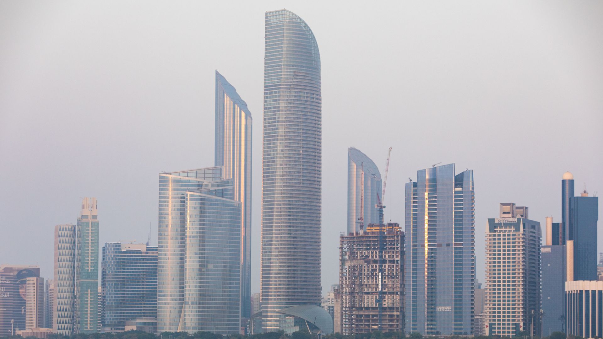 Abu Dhabi skyline