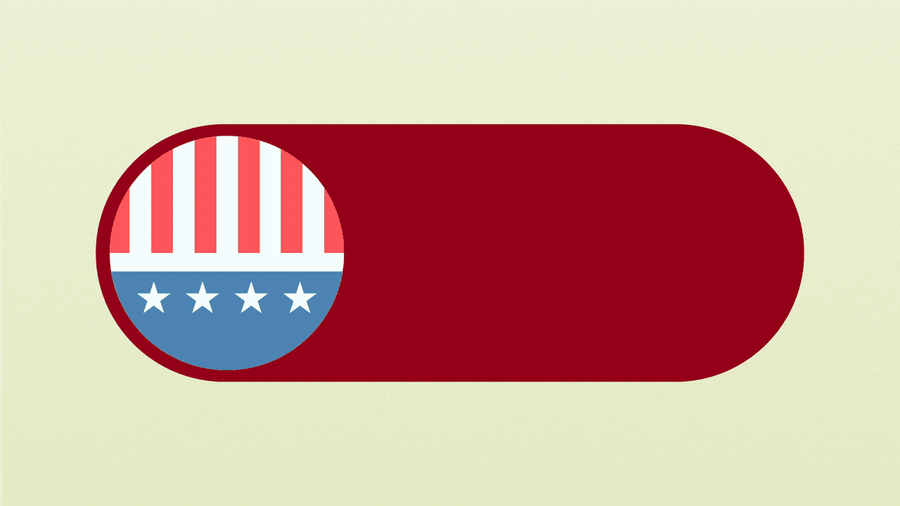 Illustration of a power button with a campaign button moving back and forth from on to off.