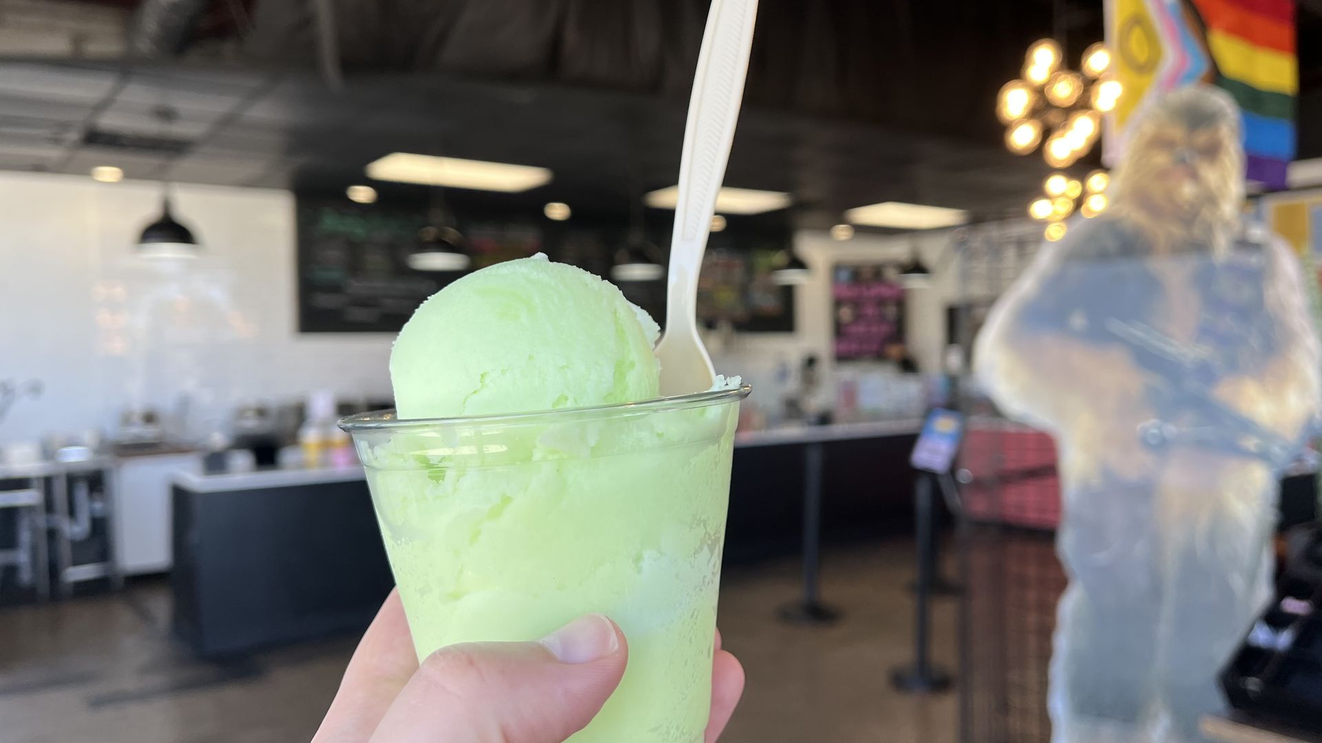 Joe's margarita sorbet at Treat Dreams in Ferndale.
