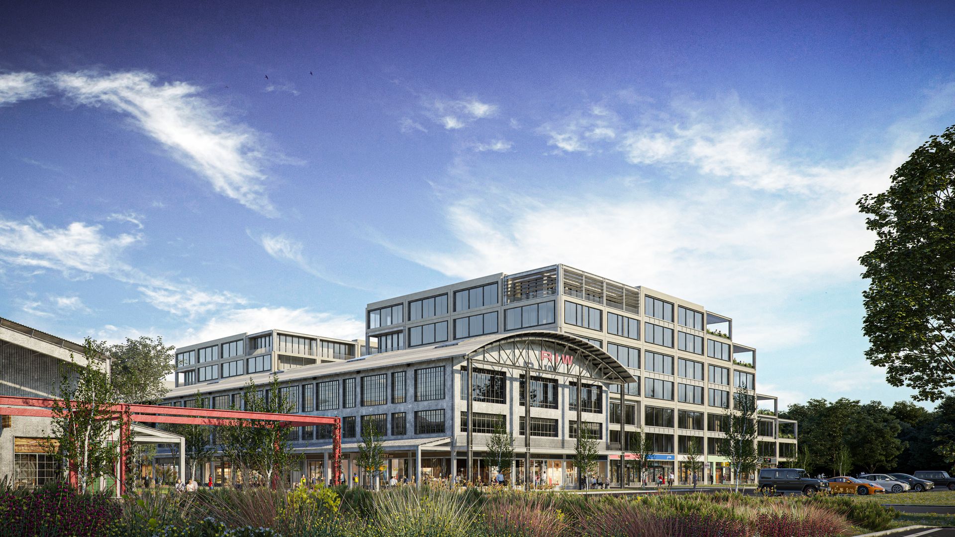 Rendering of Raleigh Iron Works