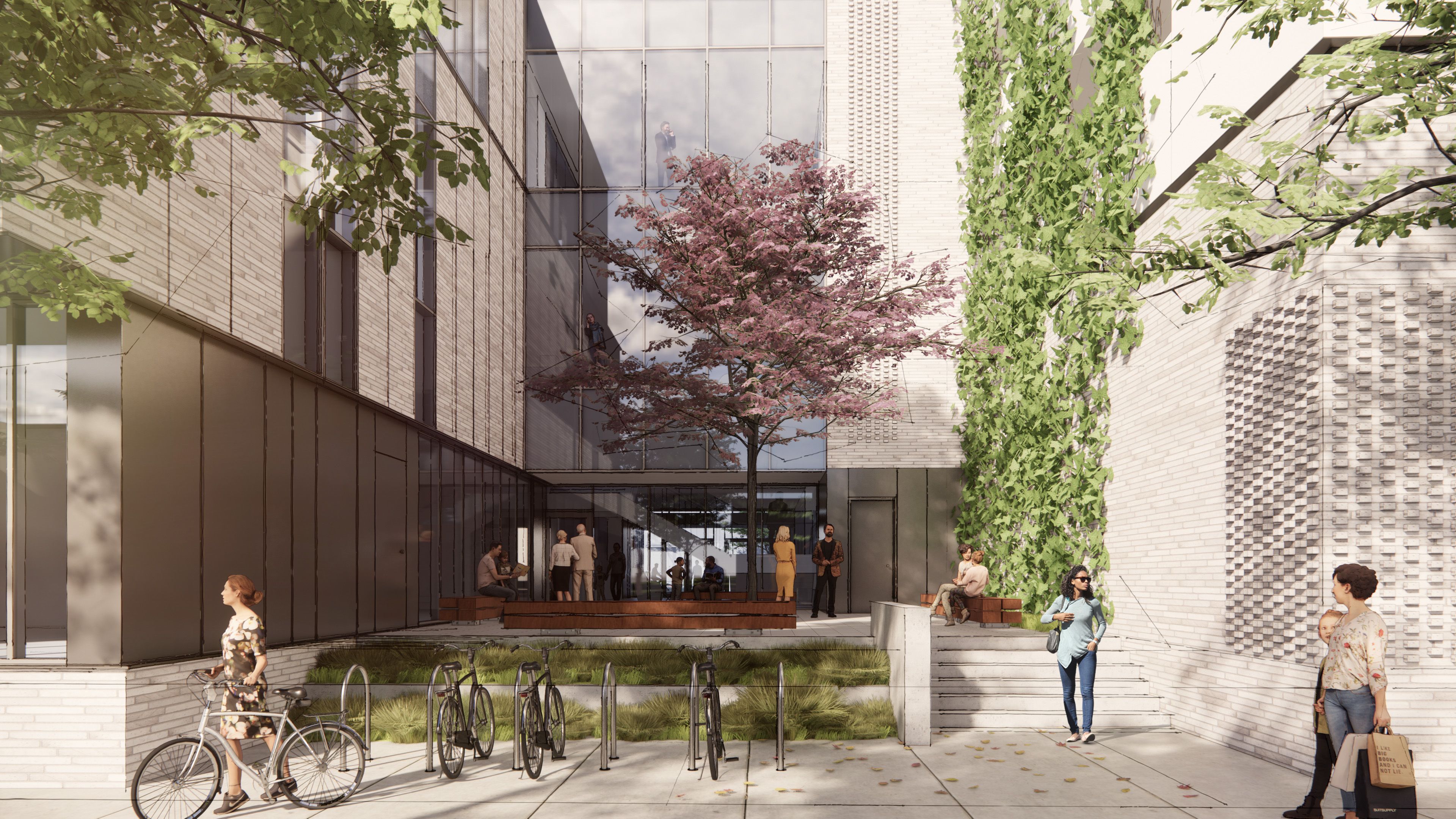 Carrboro's new library and civic center expected to open this fall in