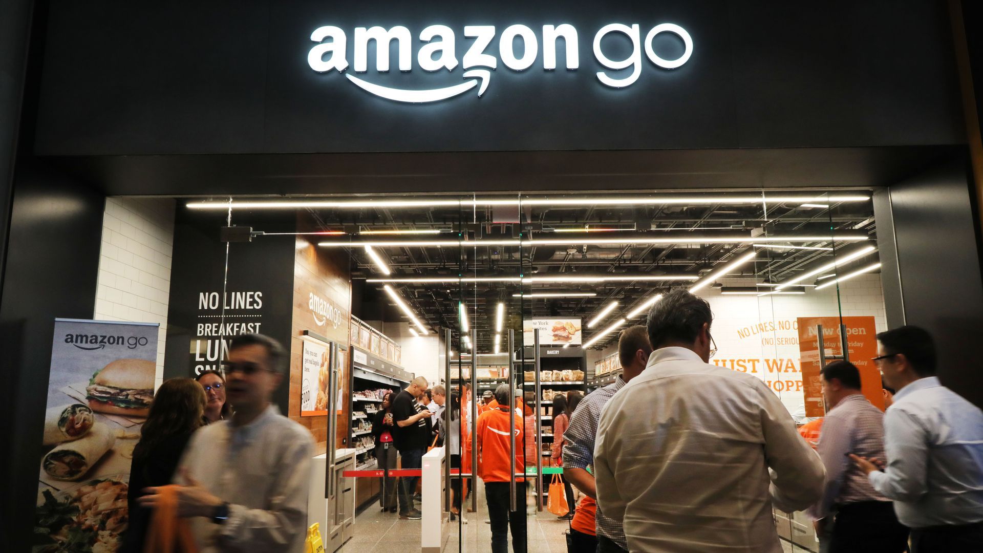 Cashier-less Amazon Go store