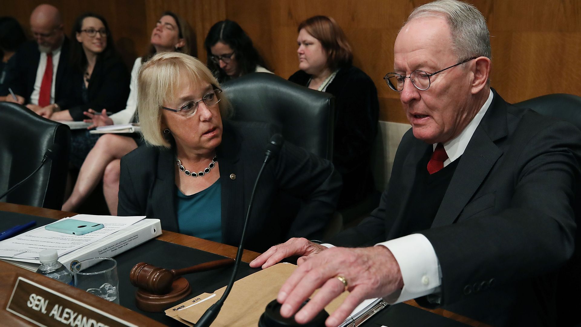Sens. Patty Murray and Lamar Alexander