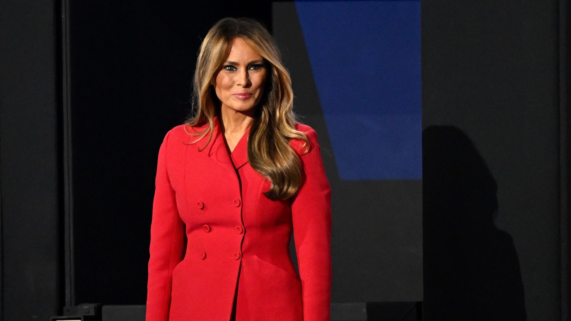 Former first lady Melania Trump at the Republican National Convention on July 18 in Milwaukee, Wisconsin. Photo: Leon Neal/Getty Images)