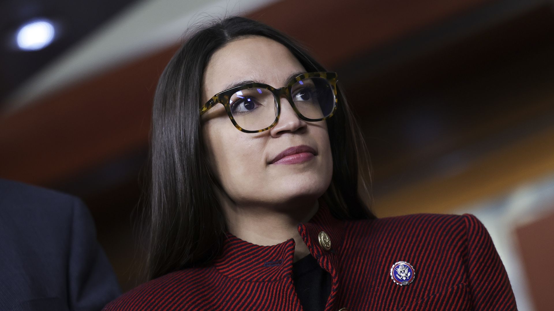 Rep. Alexandria Ocasio-Cortez (D-NY) speaks on banning stock trades for members of Congress.