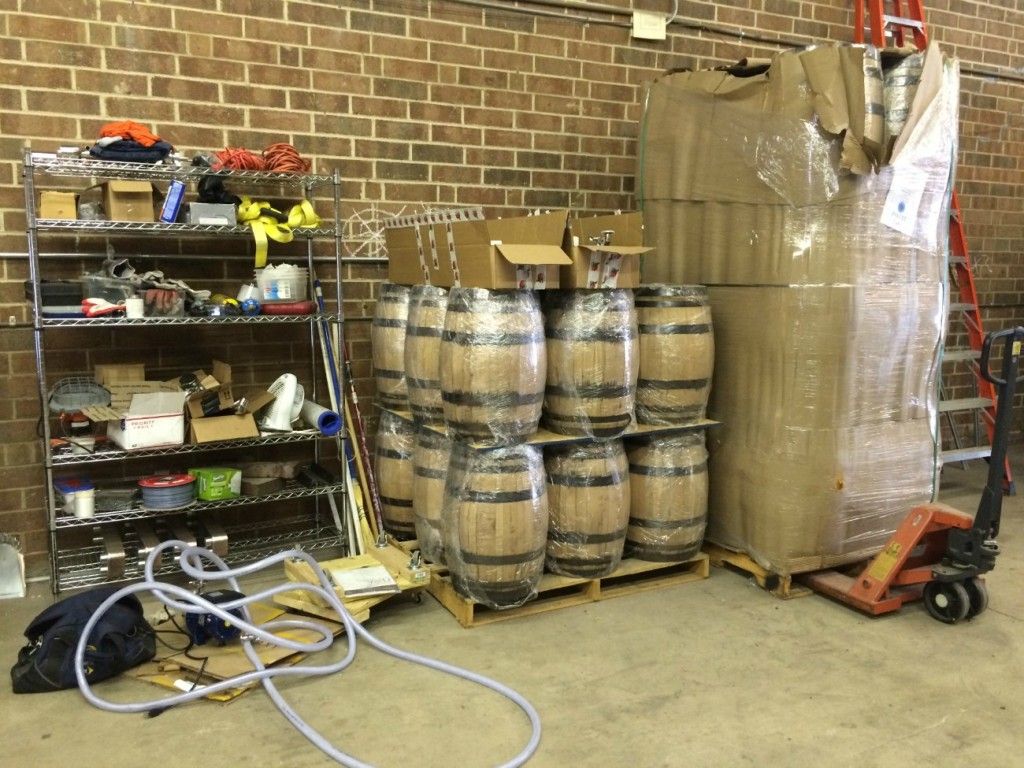 Doc Porters whiskey barrels