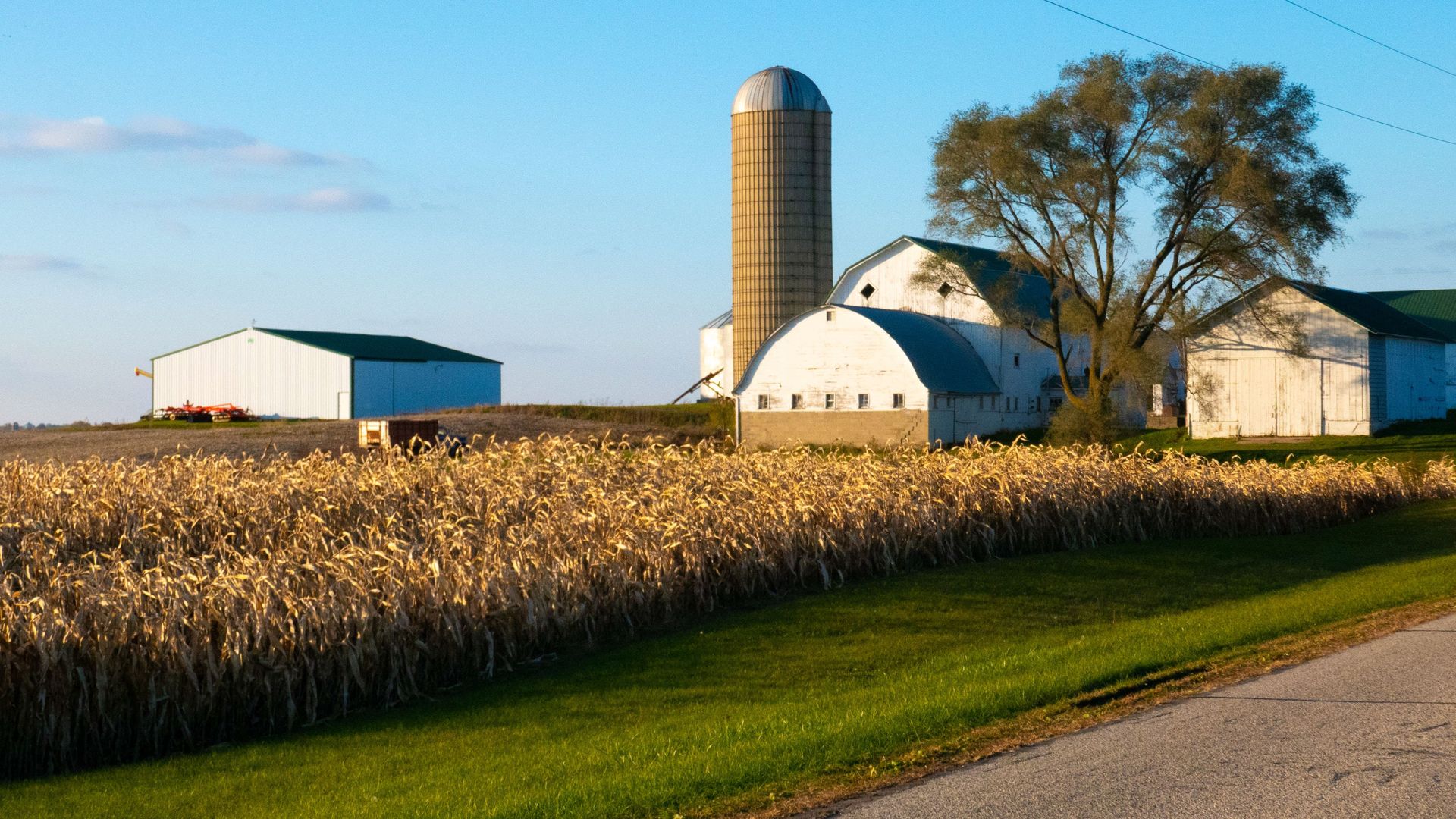 Image of a farm in Wisconsin. 